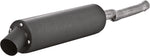SINGLE SLIP-ON SYSTEM W/ UTILITY MUFFLER BLK YAM | AT-7403
