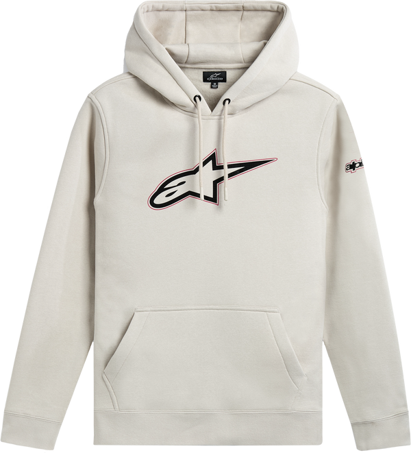INSIGNIA HOODIE OFF WHITE SM | 1215-51600-204-S