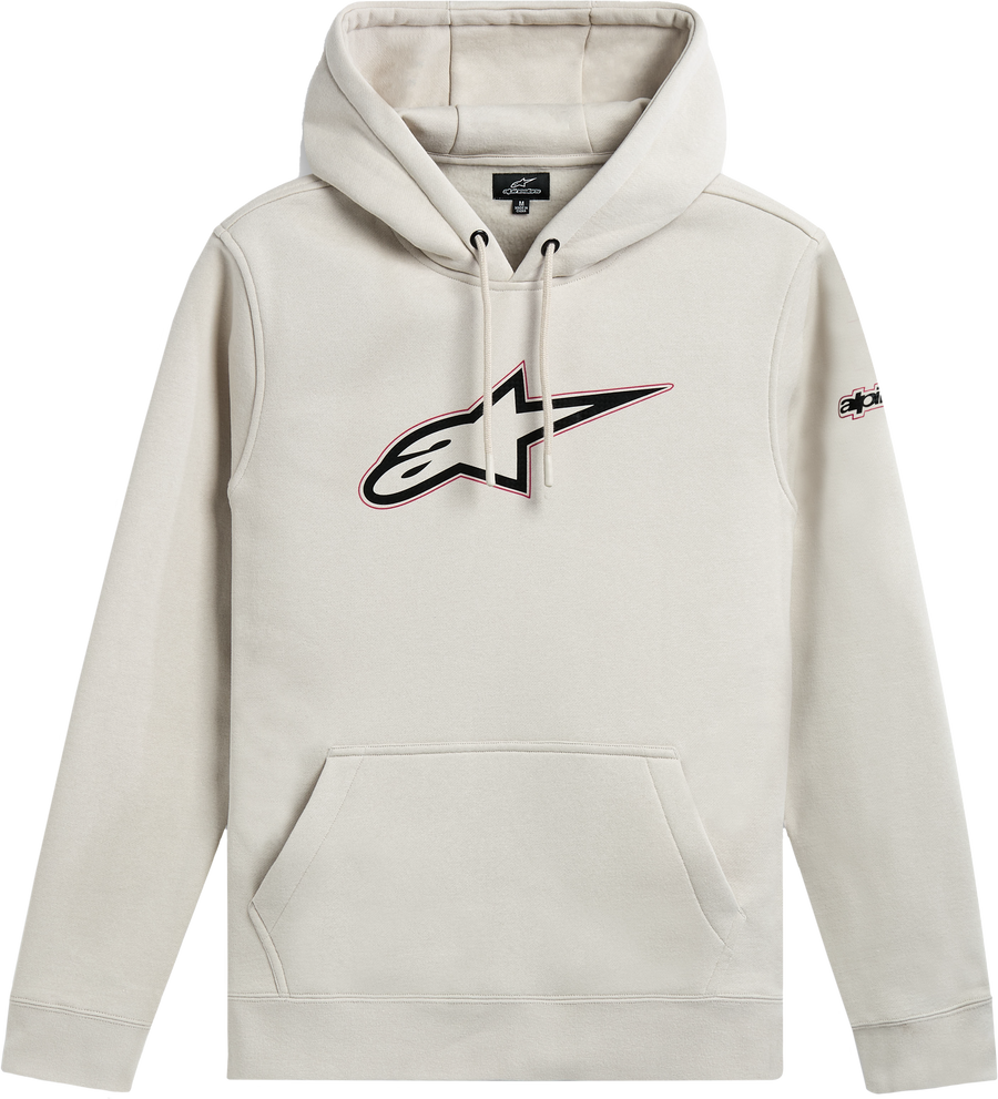 INSIGNIA HOODIE OFF WHITE SM | 1215-51600-204-S