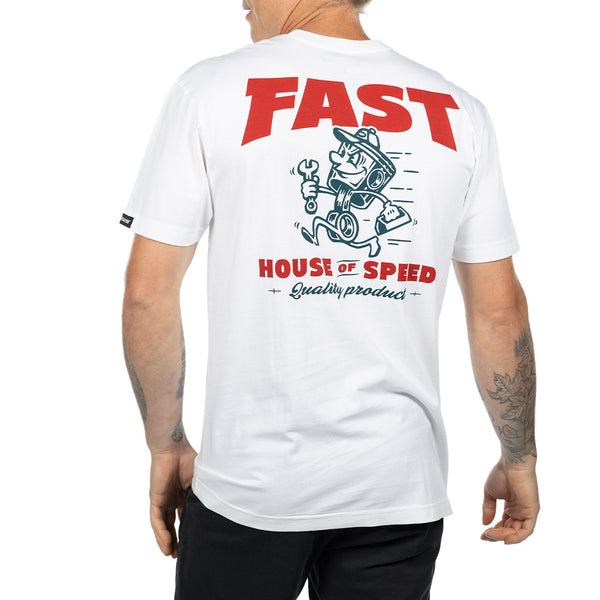 RUNNER TEE WHITE 3X