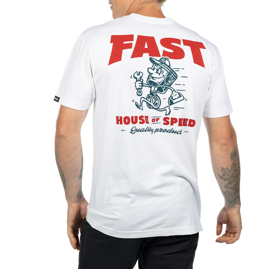 RUNNER TEE WHITE 3X