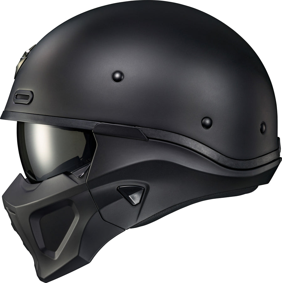COVERT X OPEN-FACE HELMET MATTE BLACK