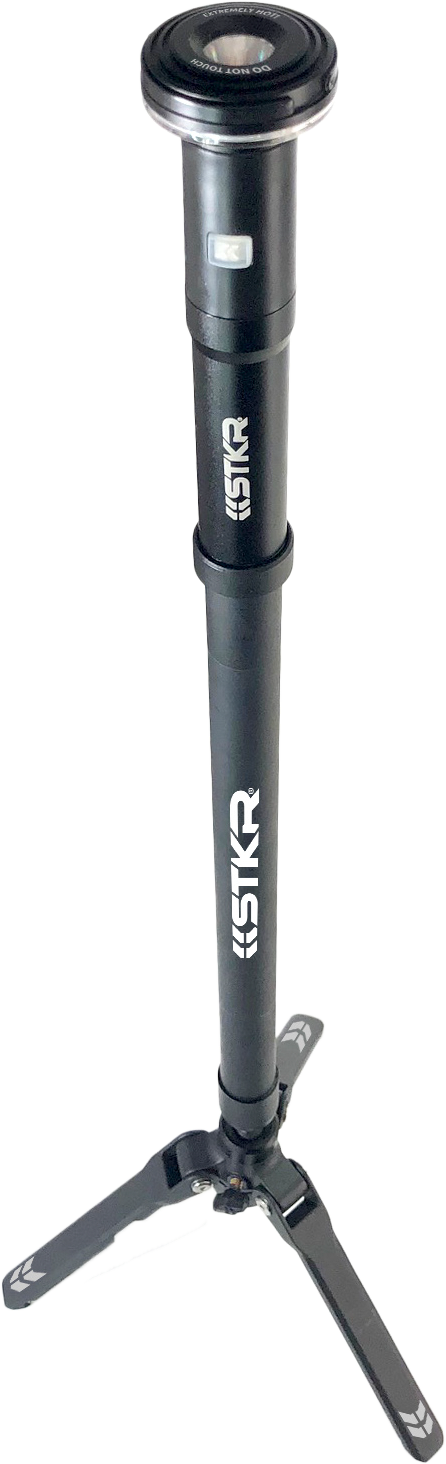 FLI-PRO TELESCOPING LIGHT 8' WITH REMOVABLE FLASHLIGHT | 12679