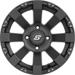 SPYDER WHEEL 12X7 4/110 5+2 (+10MM) BLACK