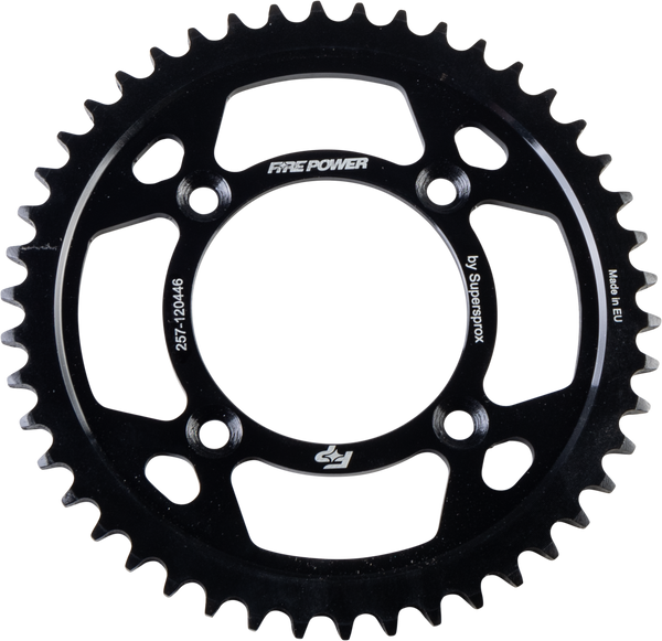 REAR SPROCKET STEEL 46T BLK