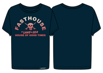 WMN BREAK TEE NAVY