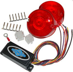 Run, Brake & Turn Signal Modules with Equalizer & Red Lens Kit