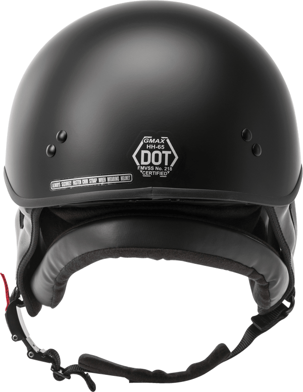 HH-65 HALF HELMET NAKED MATTE BLACK