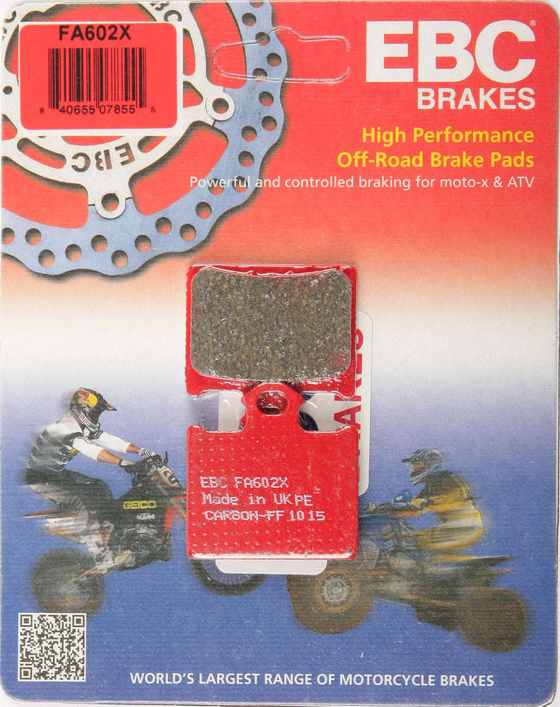 BRAKE PADS FA602X CARBON X SERIES