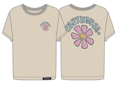 GIRL SUNDAZE TEE NATURAL