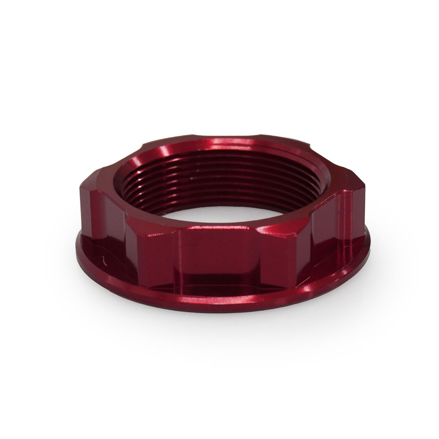 STEERING STEM NUT RED HON | FXSN 10200 99RD