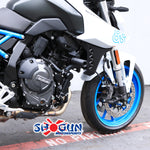 FRAME SLIDERS NO CUT BLACK SUZ | 750-5669