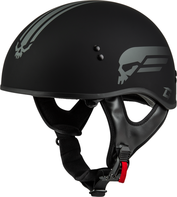 HH-65 RETRIBUTION HELMET MATTE BLACK/SILVER