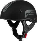 HH-65 RETRIBUTION HELMET MATTE BLACK/SILVER MD
