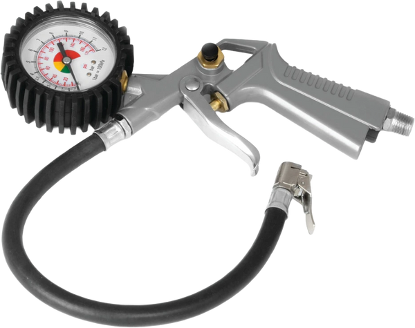 TIRE INFLATOR W/DIAL GAUGE