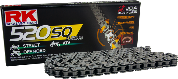 520SO DRIVE CHAIN STEEL 520 X 116 | 520SO-116