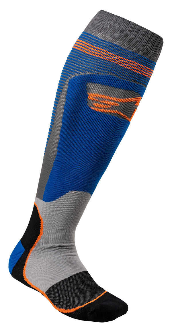 MX PLUS-1 SOCKS BLUE/ORANGE