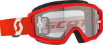 PRIMAL GOGGLE RED/WHITE CLEAR WORKS