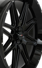 ST7 WHEEL 24X9 5+4 (0MM) 5/4.5 GLOSS BLACK