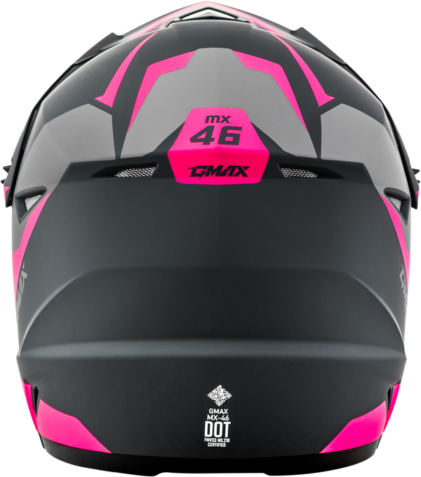 MX-46 CYCLUS HEMET MATTE GREY/PINK XS