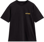 LATITUDE OVERSIZED SS CSF TEE BLACK