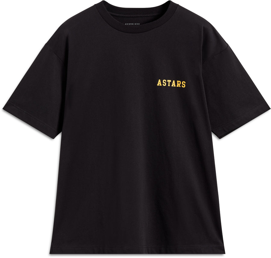 LATITUDE OVERSIZED SS CSF TEE BLACK