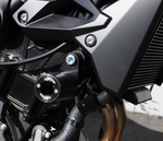 PA2 FRAME SLIDERS NO CUT BLACK KAW