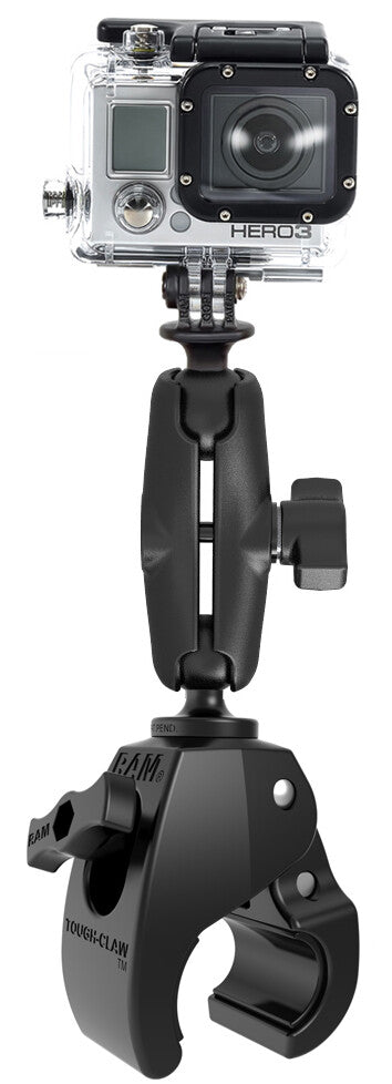 UNPKD RAM TOUGH-CLAW W/ GO PRO BASE | RAP-B-404-GOP1U