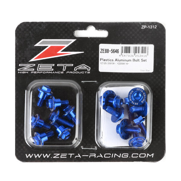 ALUMINUM BOLT KIT BLUE