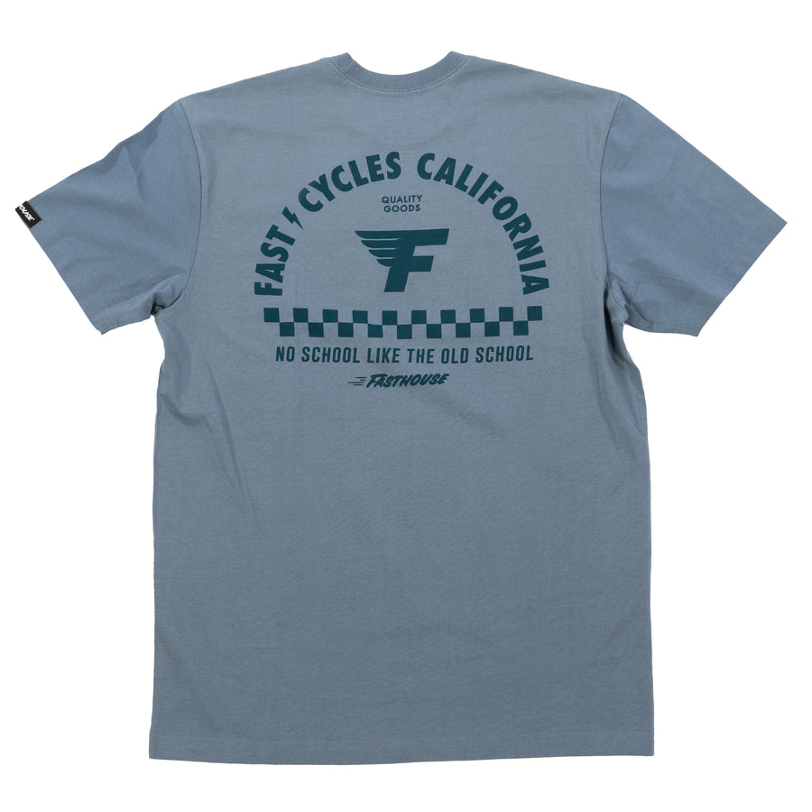 FAST CYCLES TEE DENIM