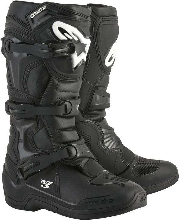 TECH 3 BOOTS BLACK SZ 08 | 2013018-10-8
