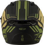 OF-87 DUKE HELMET MATTE BLACK/GREEN SM