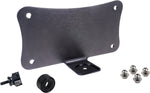 UPRIGHT LICENSE PLATE MOUNT BLACK | HDB1060B