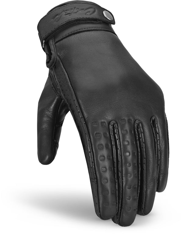 NOVA WMN LTHR GLOVE BLK
