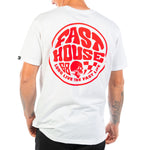 WAXED TEE WHITE