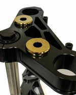 HANDLEBAR RISER DAMPER KIT POLYURETHANE BUSHING GOLD TNC | 103070TIN
