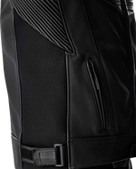 TRACTECH EVO D3O JACKET BLK/WHI LEATHER