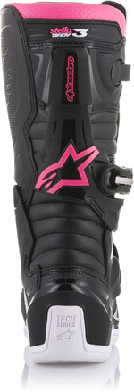 TECH 3 STELLA BOOTS BLACK/WHITE/PINK