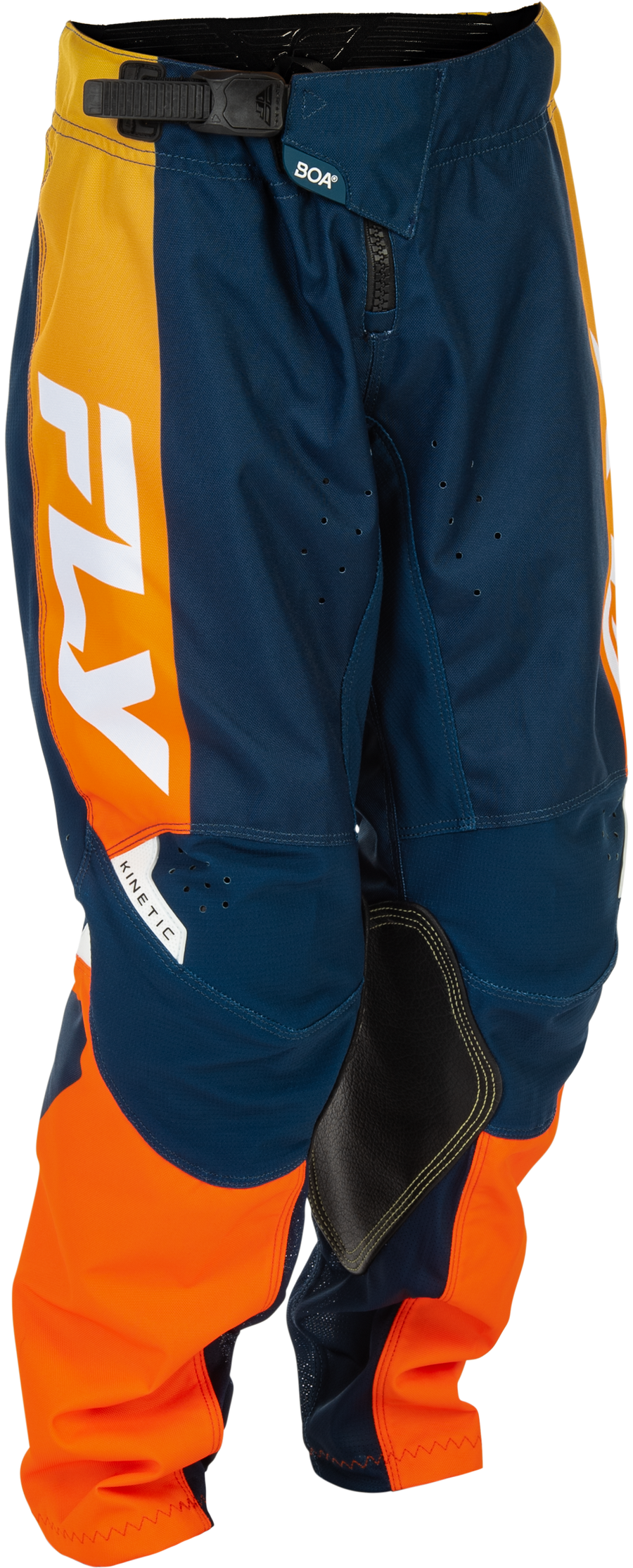 YOUTH KINETIC PANTS NAVY/ORANGE SZ 18