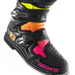 SG12 LE BOOTS BLACK/ORANGE/PINK SZ 10 | 2174-108-44,5