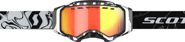 PROSPECT GOGGLE SNOW CROSS LS MARBLE BLK/WHT W/LS RED CHROME | 278603-7082341