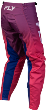 WOMEN'S F-16 LIFT PANTS PINK/PURPLE/WHITE SZ 07/08