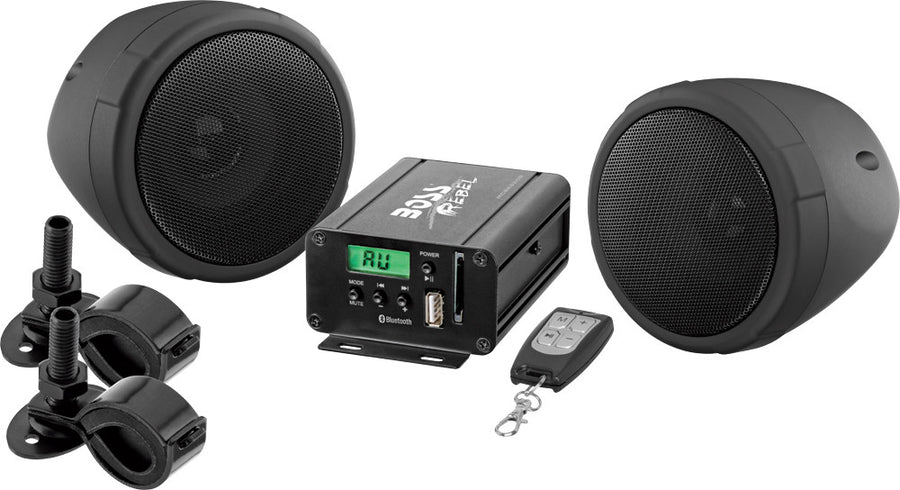 MC520 SPEAKER SYSTEM 600W BLACK 3" BAR MNT BT