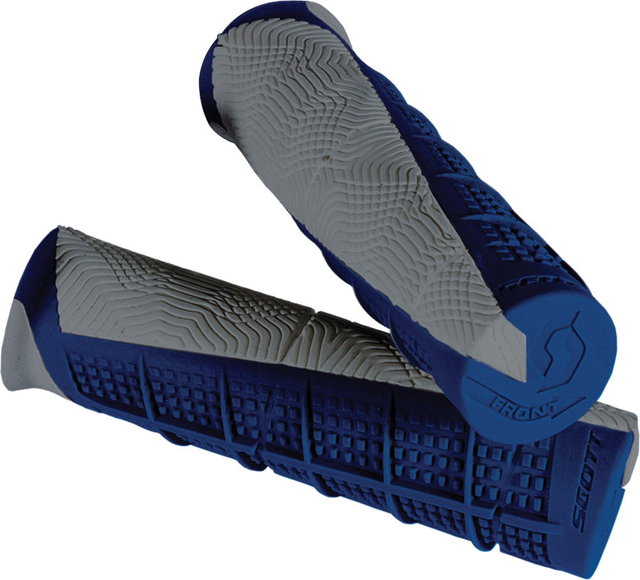 DEUCE ATV GRIP (GREY/BLUE)