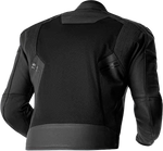 S1 D3O MESH LEATHER JACKET BLACK XS