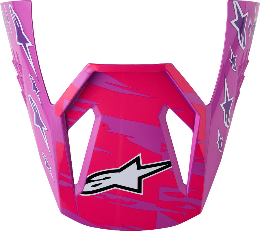 S-M3 FALCON YTH VISR ECE06/DOT PRPL/WHT/BLK/PINK FL GL