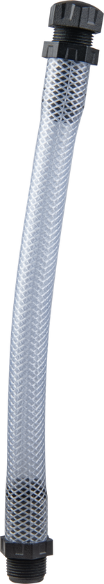 FILLER HOSE W/SCREW CAP REINFORCED 12" | 300-10012