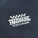 PITTED SS TEE NAVY