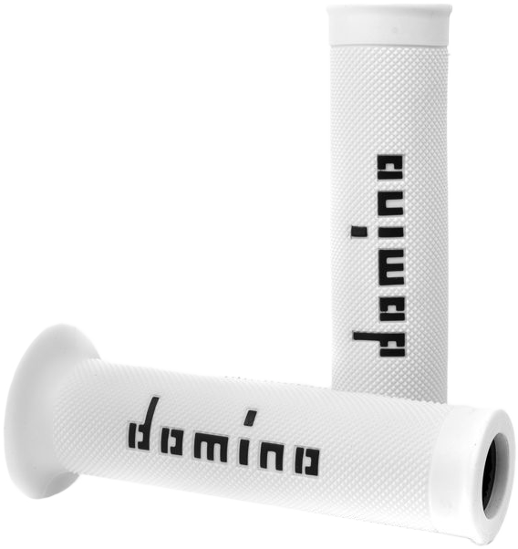MOTOGP GRIPS WHITE/BLACK PAIR