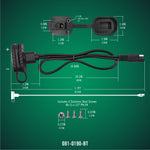 QUICK DISCONNECT CABLE MOUNT | 081-0190-BT